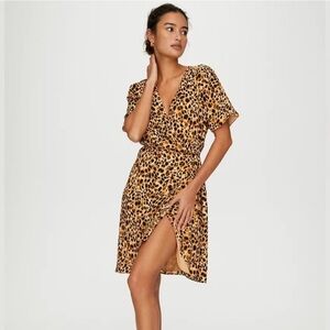 Babaton Wallace wrap  dress